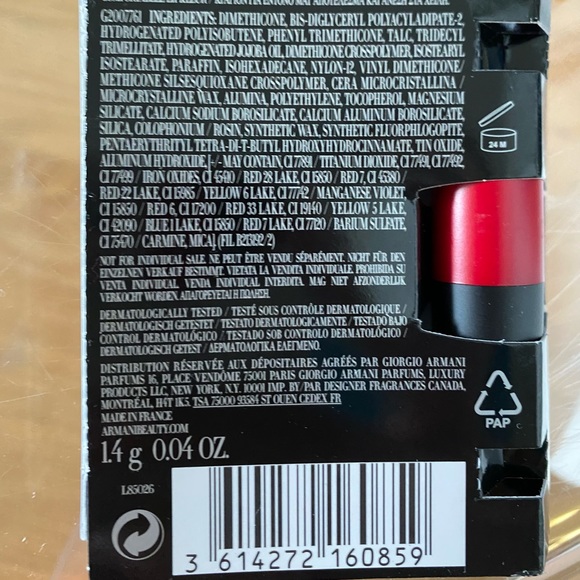 Giorgio Armani Rouge d’ Armani Matte
Intense matte - Picture 3 of 3